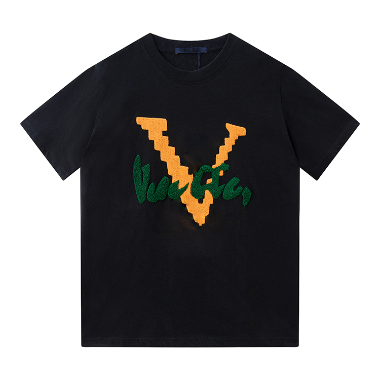 

The new luxury mens designer t shirt black red letter printed shirts short sleeve fashion brand designer top tees Asian size m-3xl.