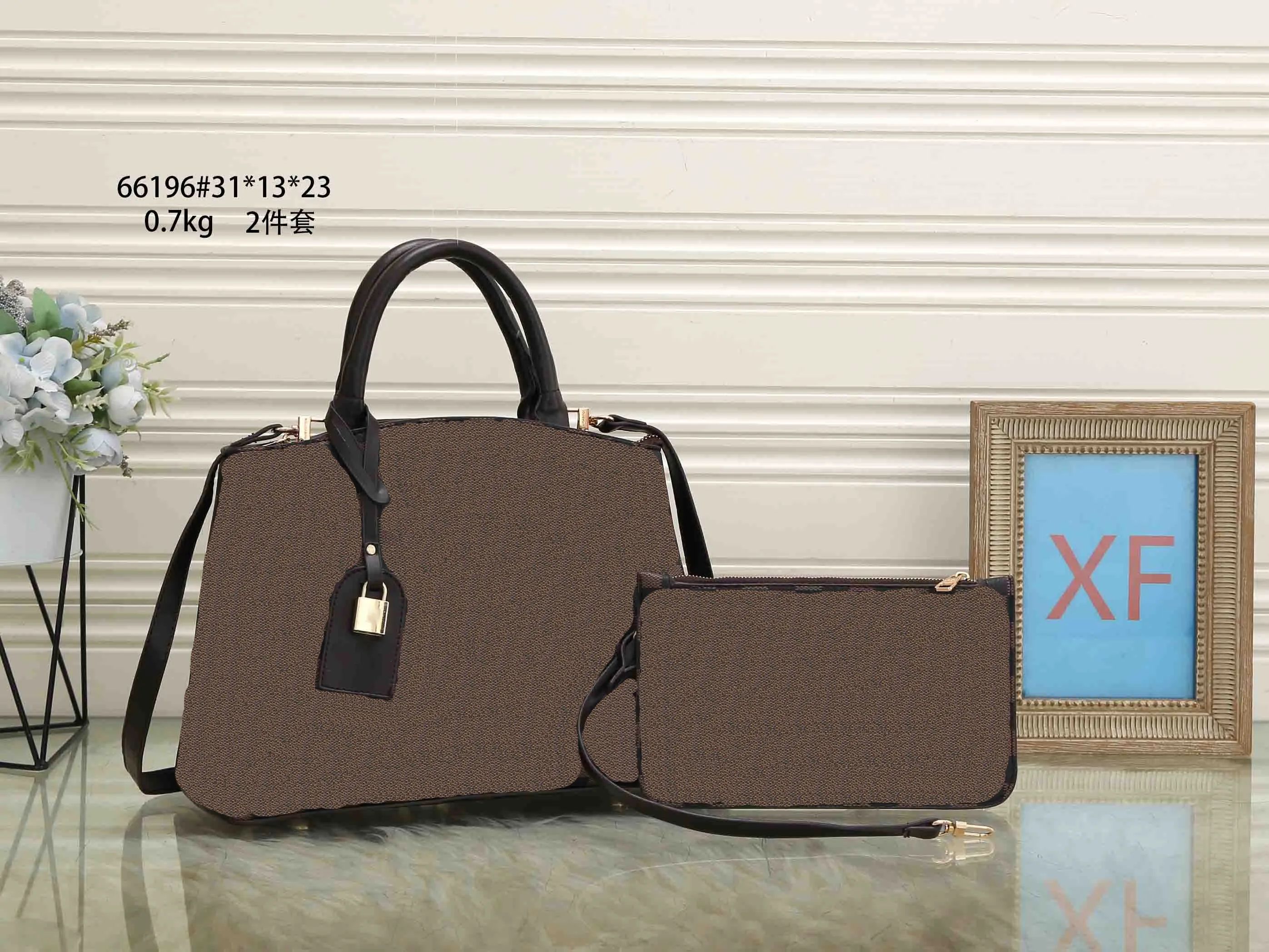 

2023 top women fashion designers Louiseity Capacity Composite handbag Viutonity Crossbody shoulder bag Luxurys tote message bags brands classic Old Flower bag A07