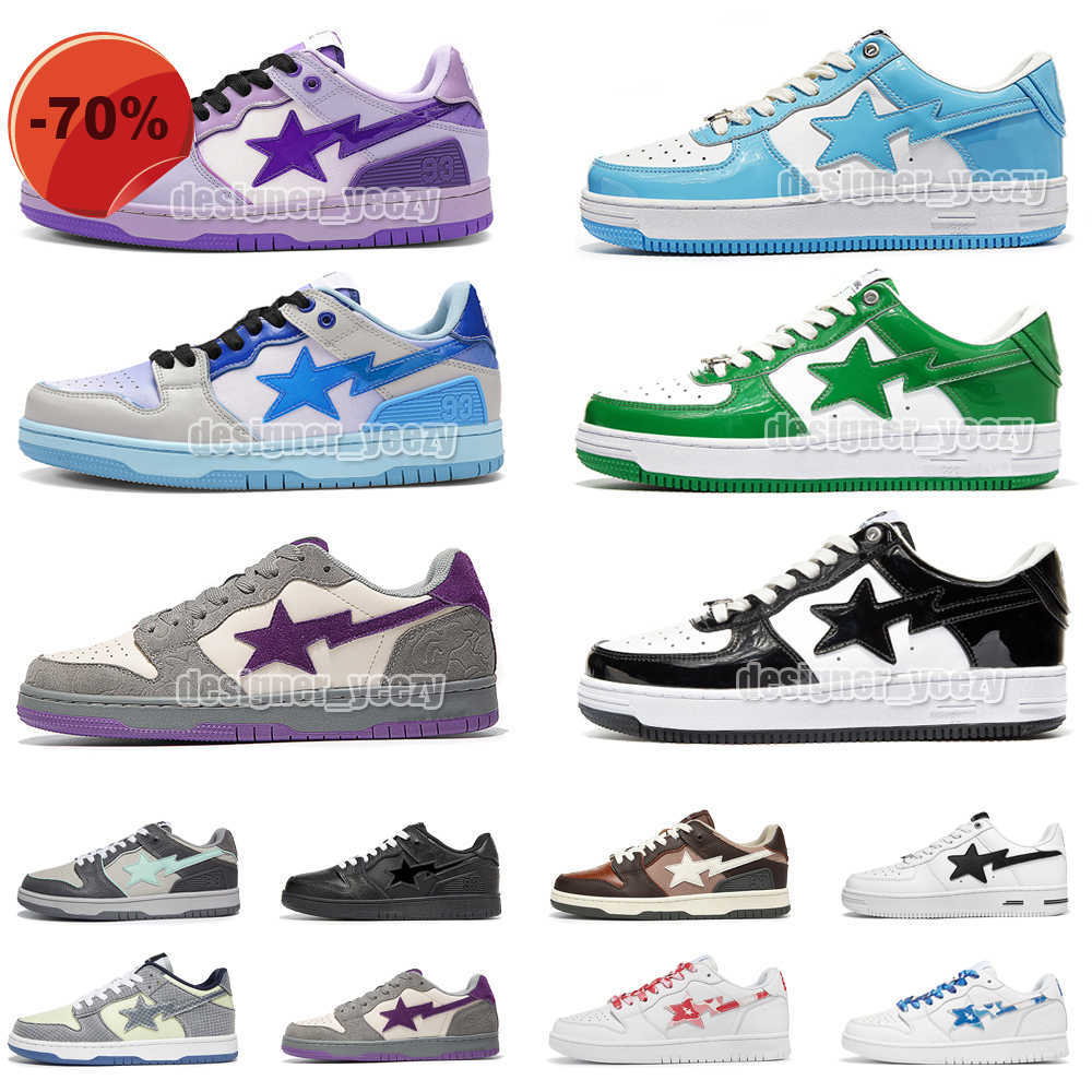 

Boots 2023 Casual Shoes Designer Camo Trainers Sports Sneakers Platform Shoe Black White Green Red Orange Camouflage Bapestas Baped Mens Bapesta, 15