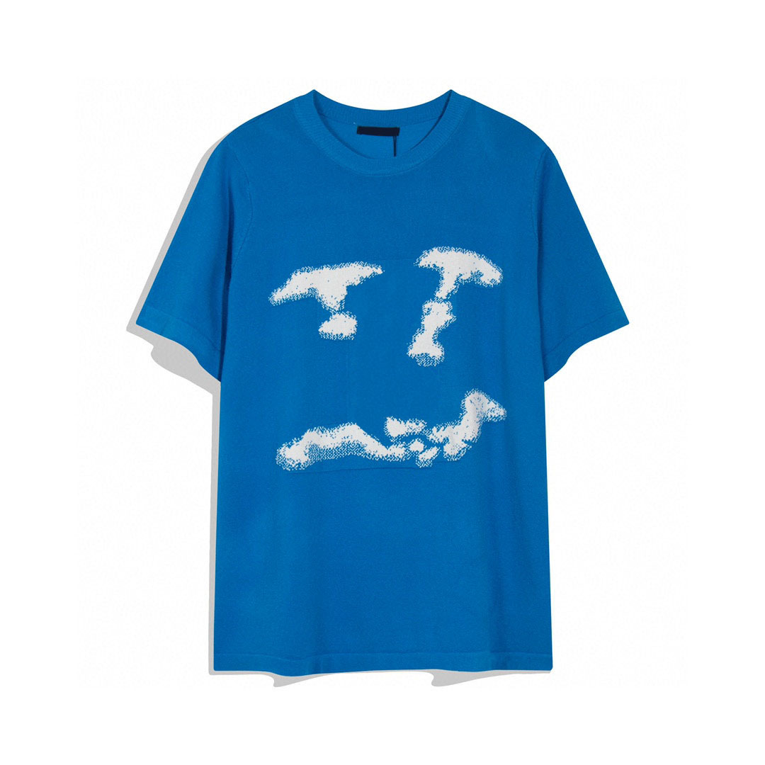 

Men's Plus Tees & Polos Round neck embroidered and printed polar style summer wear with street pure cotton rwfz