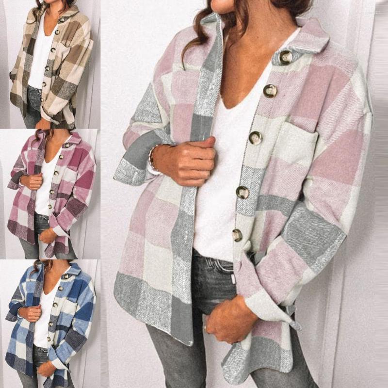 

Women's Jackets Casual Overcoat Skin-Touch Jacket Coat Ultra Soft Thick Trendy Buttons Closure Warm Women, Blue