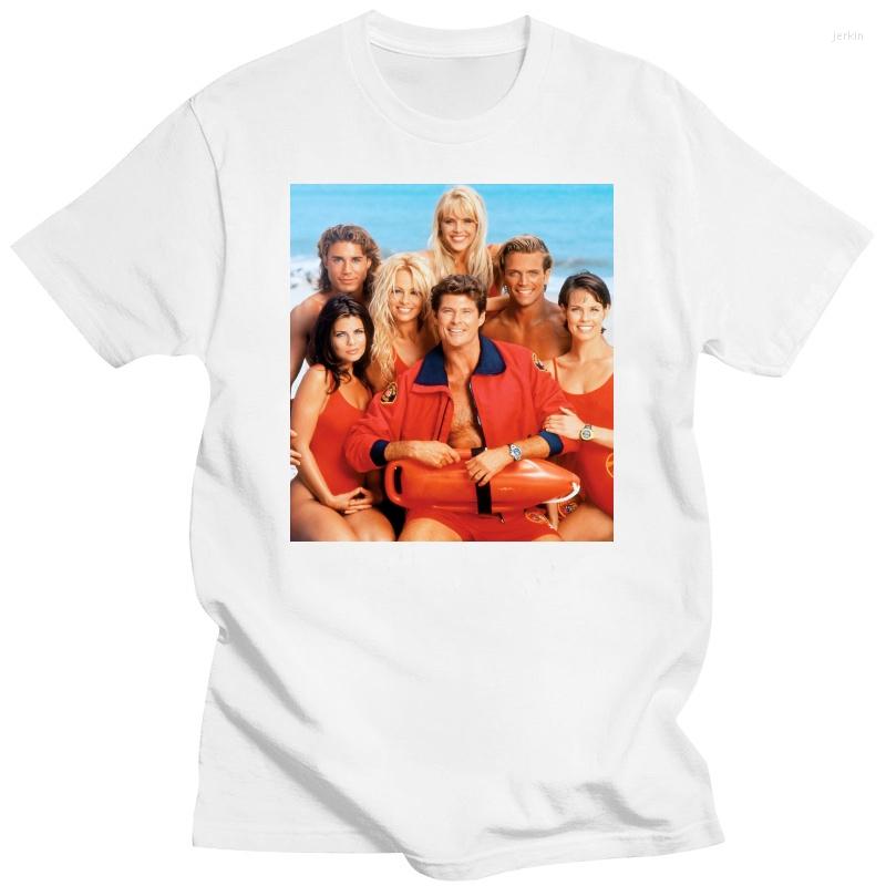 

Men' T Shirts Mens Baywatch Lifeguard T-Shirt Cute Male Tee Shirt Cotton Fashion Print 5x Tshirt, Redmen