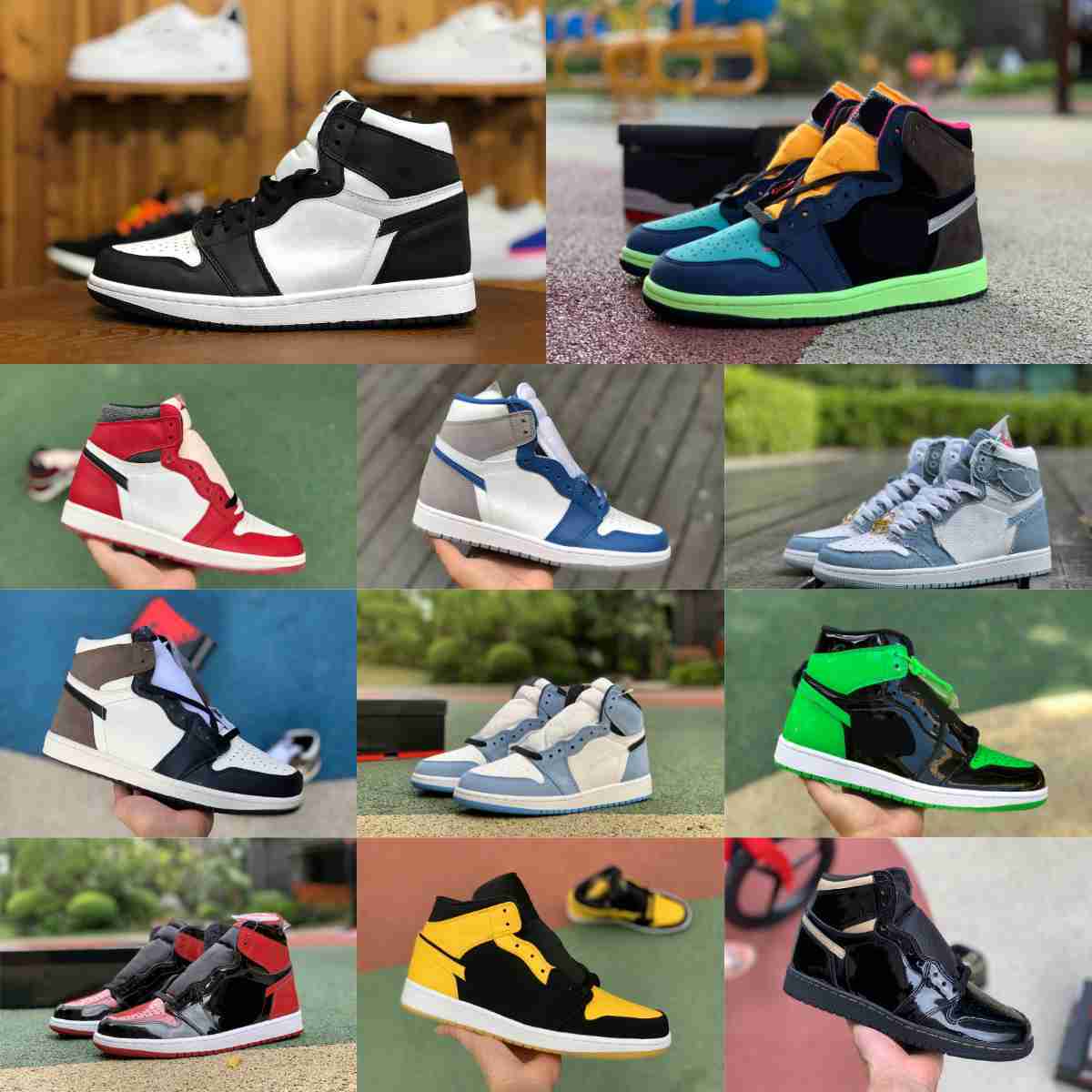 

2023 Lost Found Jumpman 1 1s Basketball Shoes BLACK WHITE True Turbo Blue Pine Green Gorge Denim Visionaire Stage Hyper Royal Bio Hack TWIST Designer Sports Sneakers, Please contact us
