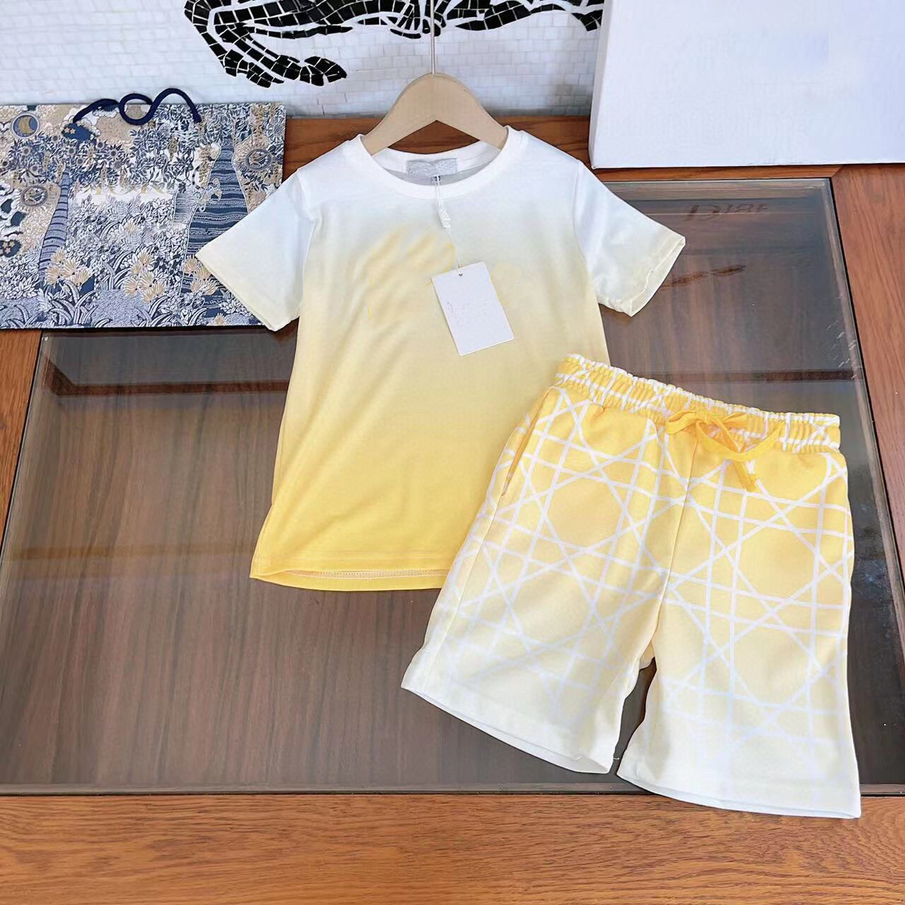 

Stylish Fashion Kids BOYS girls summer cotton sets design 2023 Chilldren boy print outfits, Blue