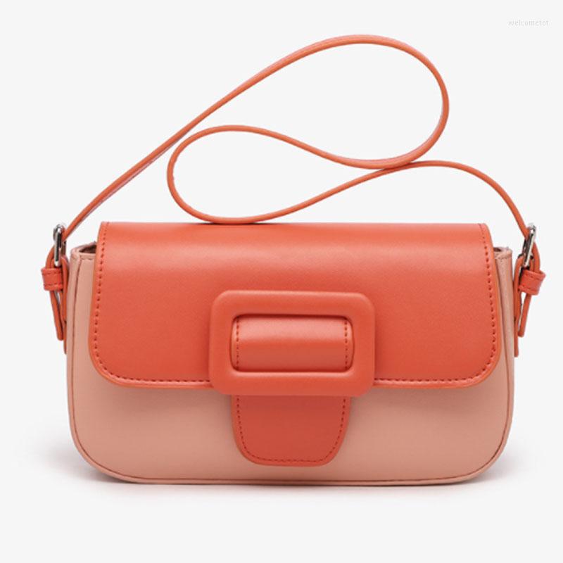 

Evening Bags Designer Contrast Women's Bag 2023 Summer Handbag Single Shoulder Armpit, White