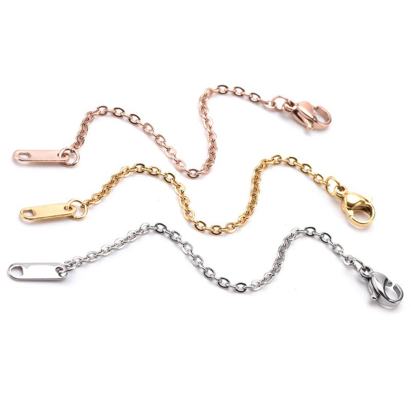 

Chains Wholesale 1000set/lot 5cm 10cm 15cm Per Set Stainless Steel O-Chains Silver/Gold/Rose Gold ColorChains