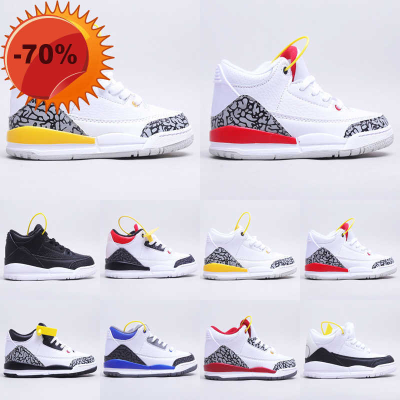 

Boots NEW 2023 Youth kids running shoes toddler designer Jumpman 3 4s 5 basketball shoe 3s 5s childrens shoes sneaker girls boys baby White Black, As photo 13