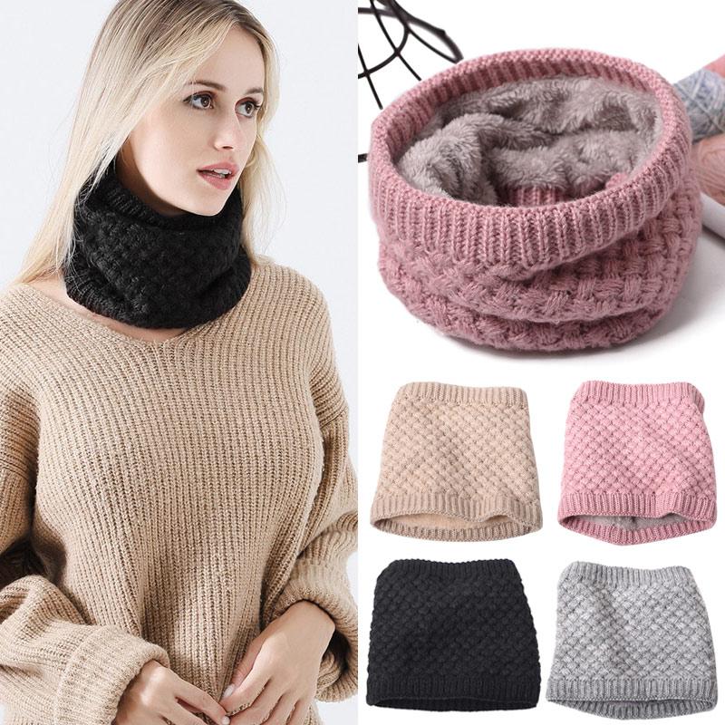 

Scarves Men Women Unisex Soft Scarf Winter Warm Cotton Knitted Collar Bandanas BMF88