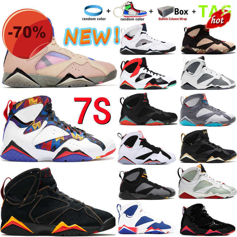 

Slippers New AMG 7S Men Women Basketball Shoes Sapphire 7 VII Flint Greater China University Blue Hare Raptor VII 7 Bordeaux Paname Citrus Shimmer, 18