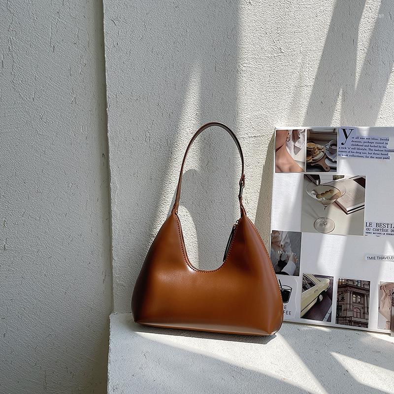 

Evening Bags Fashion High Quality PU Leather Shoulder Bag Women Ladies Female Handbag, Brown