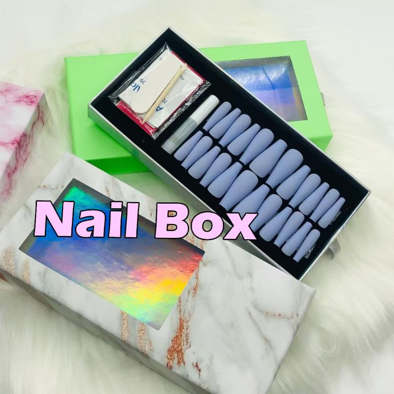 

False Eyelashes Design Eyelash Packaging Box Wholesale Lashes Empty Boxes Package Case 8-25mm Rectangle With Eyeliner Tweezers