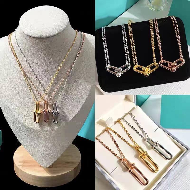 

Chains 925 Sterling Silver European And American Classic Gradient Necklace Exquisite Craftsmanship Luxury Gift For LadiesChains