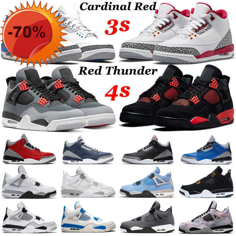 

Boots NEW 2023 Jumpman 3 Men Basketball Shoes 3s Cardinal Red Thunder Pine Green What The 4s Infrared White Oreo Military Black Cat Bred Mens, #6 4s pure money 36-47