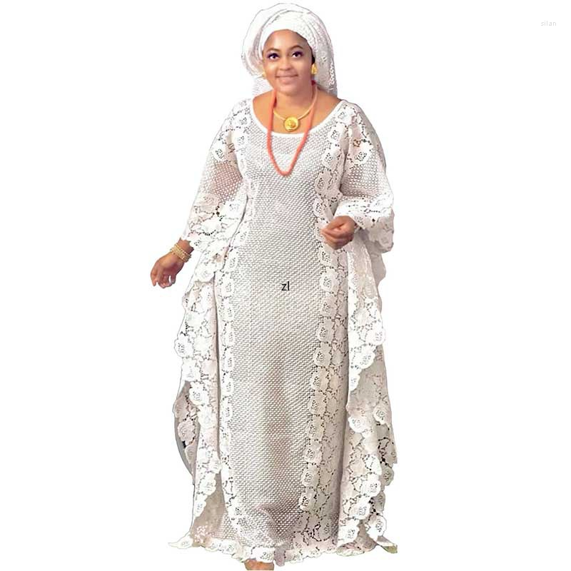

Casual Dresses 2 Piece Sets Big Size Evening Dress Women Dashiki African Clothes Robe Marocaine Luxury Dubai Kaftan Abaya Muslim Vetement, White