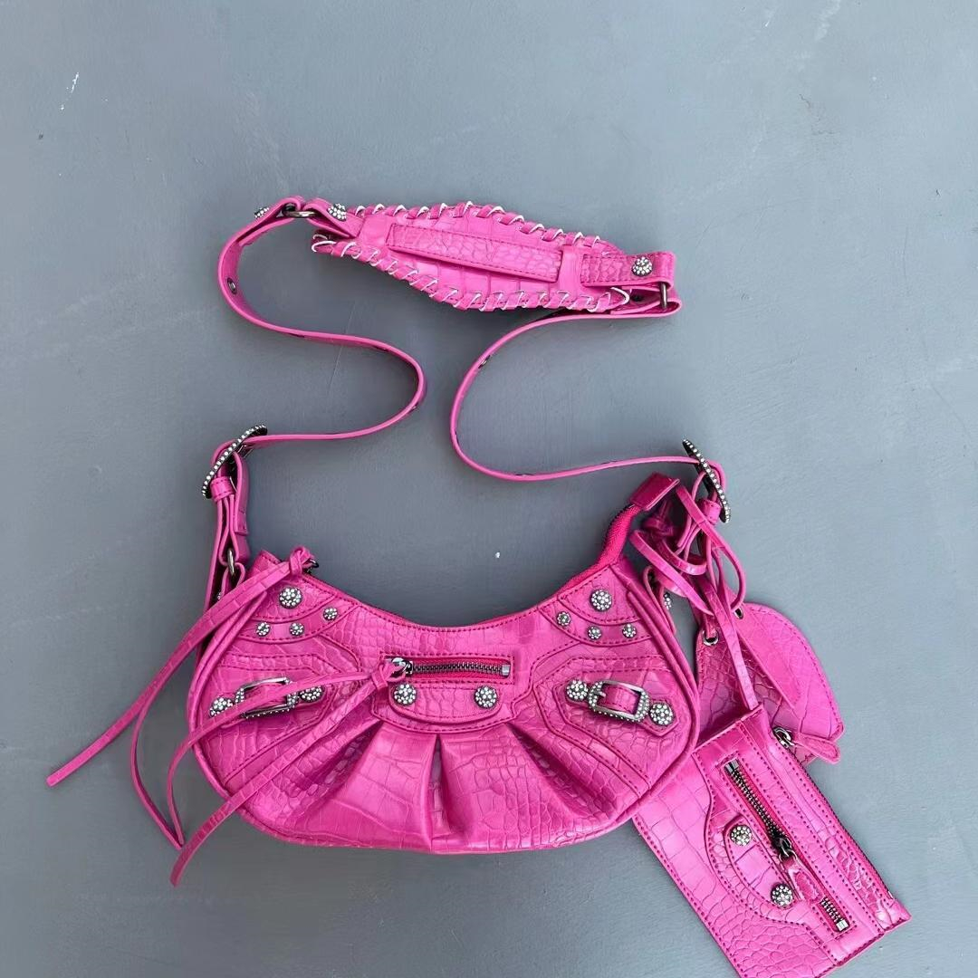 

Cross Designer Heavy Chain Bag Women Body Alligator Candy Bag Shouder Flap Clutch Mini Purse Cowboy diamond Leather bag Fashion Graffiti Magnetic Hasp Pouch 2023