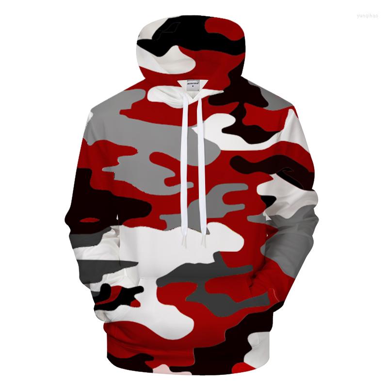 

Men's Hoodies Camouflage 3d Print Fashion Men Harajuku Funny Sweatshirts Streetwear Hip Hop Quality Plus Size Autumn Winter, As shown 14