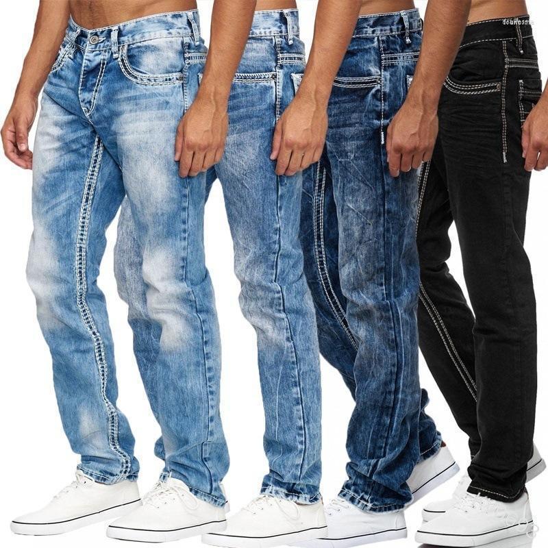 

Men's Jeans Pants Plus Size Mens Skinny Casual Ripped Hole Patchwork Slim Pencil Denim Bandage Trousers Autumn Winter Streetwear Men Drak22, Navy