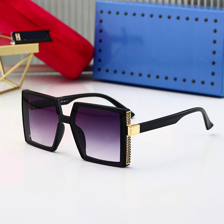 

Oversized sunglasses designers mens sunglasses uv protection glasses classic retro square sunglass outdoor unisex driving goggle shades occhiali da sole 8option