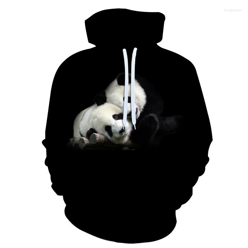 

Men's Hoodies Cute Panda Printed Unisex Sweatshirts Men Women Coats Hooded Hoodie Autumn Winter Tracksuits Fashion Pullover, 1416