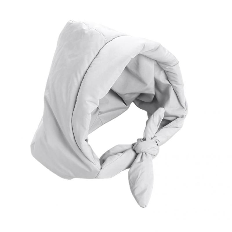 

Berets Women Winter Hat Foldable Keep Warm 5 Colors Ladies Stylish Pure Color, Grey