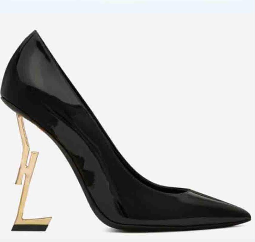 

Women Dress Shoes Red Bottom High Heels Womens Luxurys Designers Genuine Leather Pumps Lady Sandals Wedding Bottoms with Box, Black