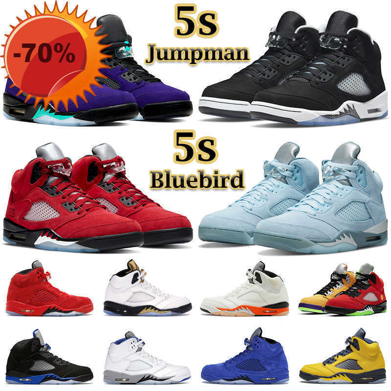 

Boots NEW men basketball shoes 5s jumpman 5 Bluebird Moonlight Racer Blue Raging Red Shattered Backboard Jade Horizon Quai 54 mens trainers, 11