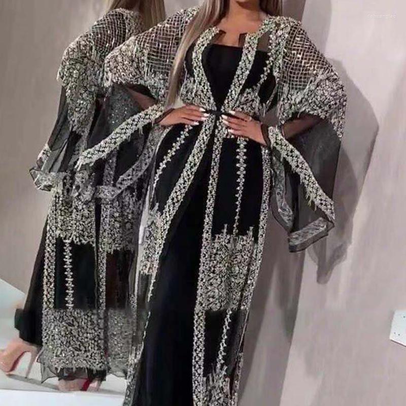 

Casual Dresses Lady Sexy V-neck Party Evening Dress Elegant Lace Splicing Long Sleeve Women' Spring Vestidos, 01 pink