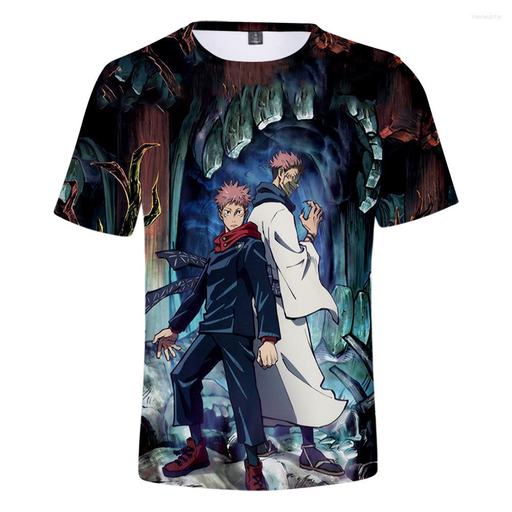 

Men's T Shirts 2023 Men Women Fashion Oversized Shirt Anime Manga Jujutsu Kaisen T-Shirt 3D Printed Streetwear Harajuku Cosplay Tees Tops, Cbt-1355