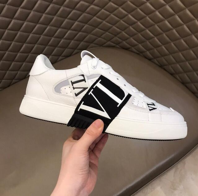 

Brand-name sports shoes casual shoes for men and women lovers punk low-cut flat shoes printed splicing fashion leather round-headed skateboard shoes., Khaki
