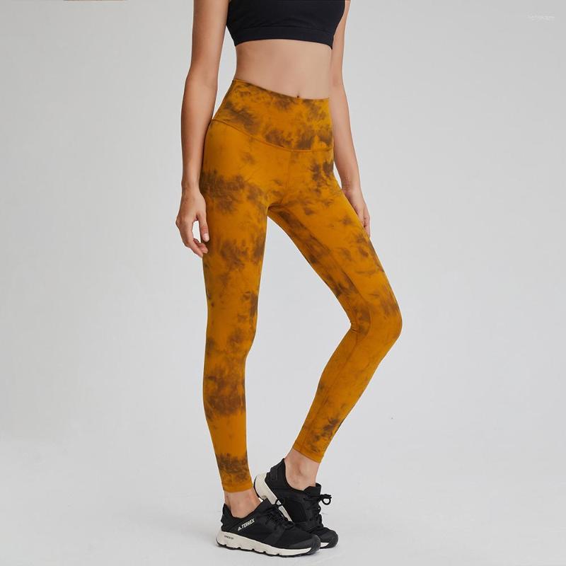 

Active Pants CLASSIC 2.0-TIE DYE Naked Feel Fitness Workout Legging Women Buttery Soft Squat Proof Yoga Sport Gym 2-12, Tie dye black ash