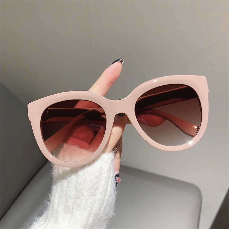 

Sunglasses KAMMPT Vintage Round Sunglasses Men Women 2022 Fashion Retro Gradient Female Shades Eyewear Trend Brand Design UV400 Sun Glasses G230225