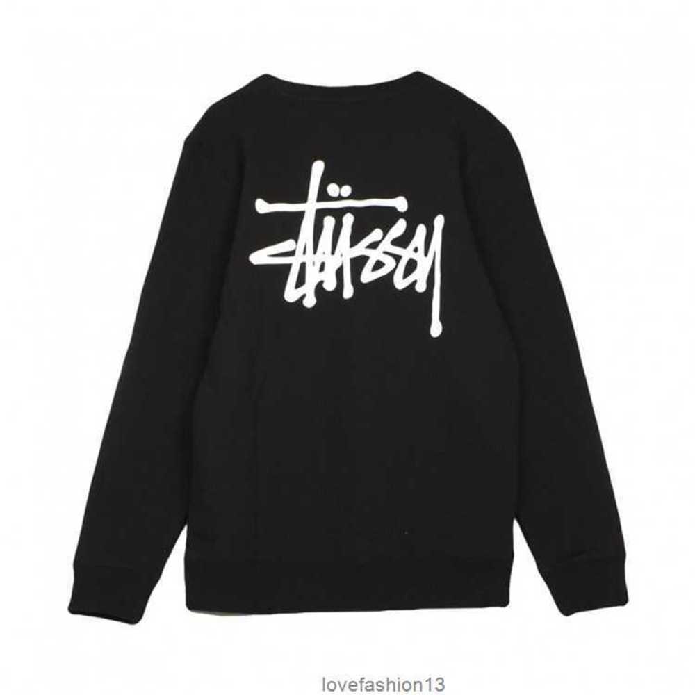 

2023 Fashion Stuart Basic Men' and Women' Loose Suede Sweater Hoodie Skateboard Hip-hop Brand Sjmk, Purple6