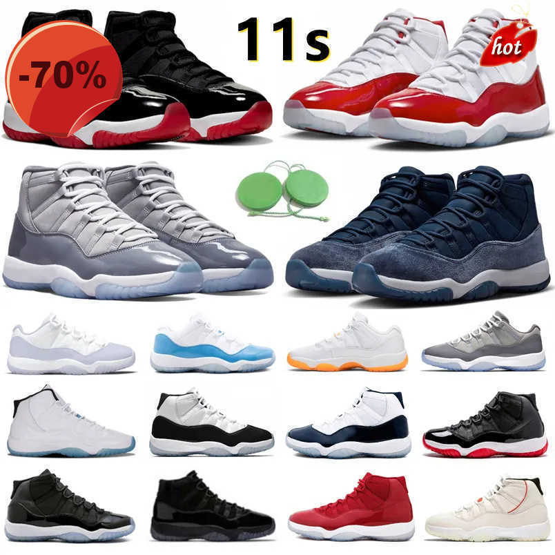 

Boots OGS Jumpman 11 OG 11s Mens Basketball Shoes Cool Grey Cherry Concord 45 25th Anniversary University Blue Pure Violet Barons Men