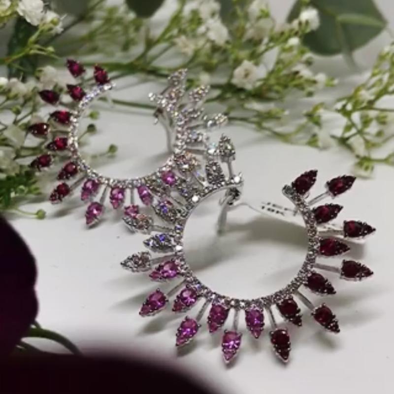 

Stud Earrings GODKI Spring Luxury Fireworks For Women Wedding Cubic Zirconia Dubai Bridal Earring Jewelry Accessories 2023