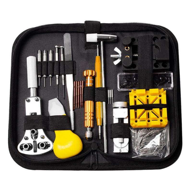 

Watch Repair Kits 148Pcs Kit Watchmaker'S Tools Case Back Opener Link Remover Battery Replacement Tool &