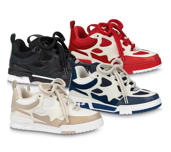 

Skateboard leisure shoes coach designer shoes sports shoes leisure platform low outdoor men's and women's marine white red beige white black black white size 38-45