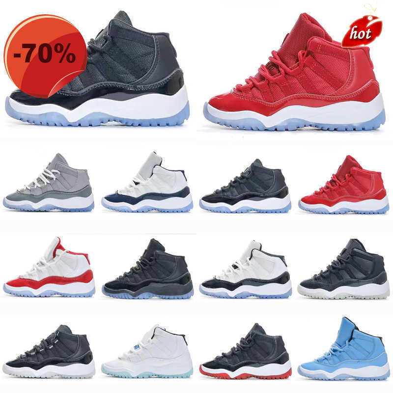 

Boots Boots Slippers Athletic Shoes Gym Red Jumpman XI 11 Cherry Toddler shoes Bred Space Jam Kids Basketball Sneaker Cool Grey Concord Gamm Blue New, As photo 12