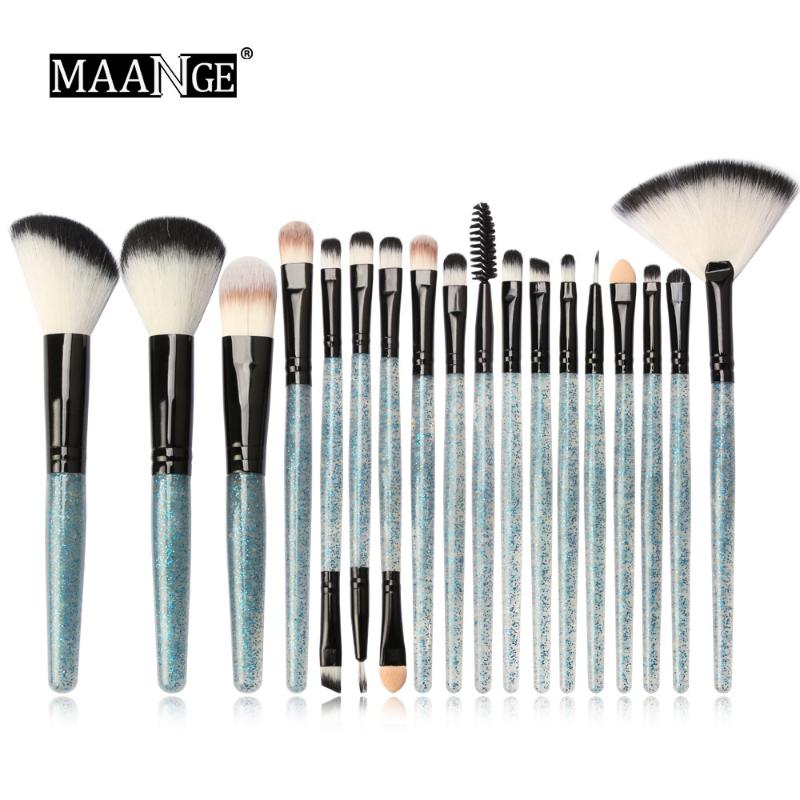 

Makeup Brushes Selling 18 Flash Drill Cosmetic Brushing Tools Eyeshadow Brush Foundation Set