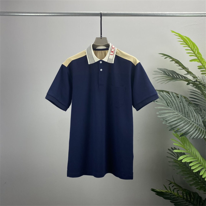 

New Fashion London England Polos Shirts Mens Designers Polo Shirts High Street Embroidery Printing T shirt Men Summer Cotton Casual T-shirts #31