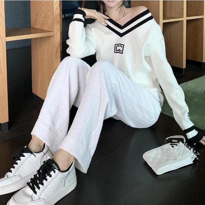 Fashion Mens Womens Quality Designer Pwerers Letters Pullover Men Hoodie Sweat-shirt actif à manches longues Pull en tricot 2023