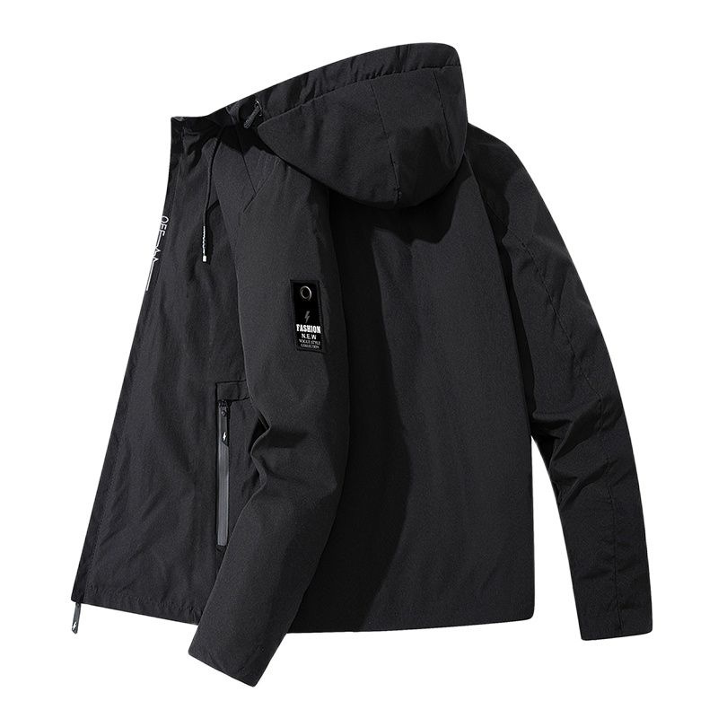 

Men's Jackets Windbreaker Waterproof Military Hooded Water Proof Wind Breaker Casual Coat Male Clothing 2023 Spring MenMen's, S011 blue