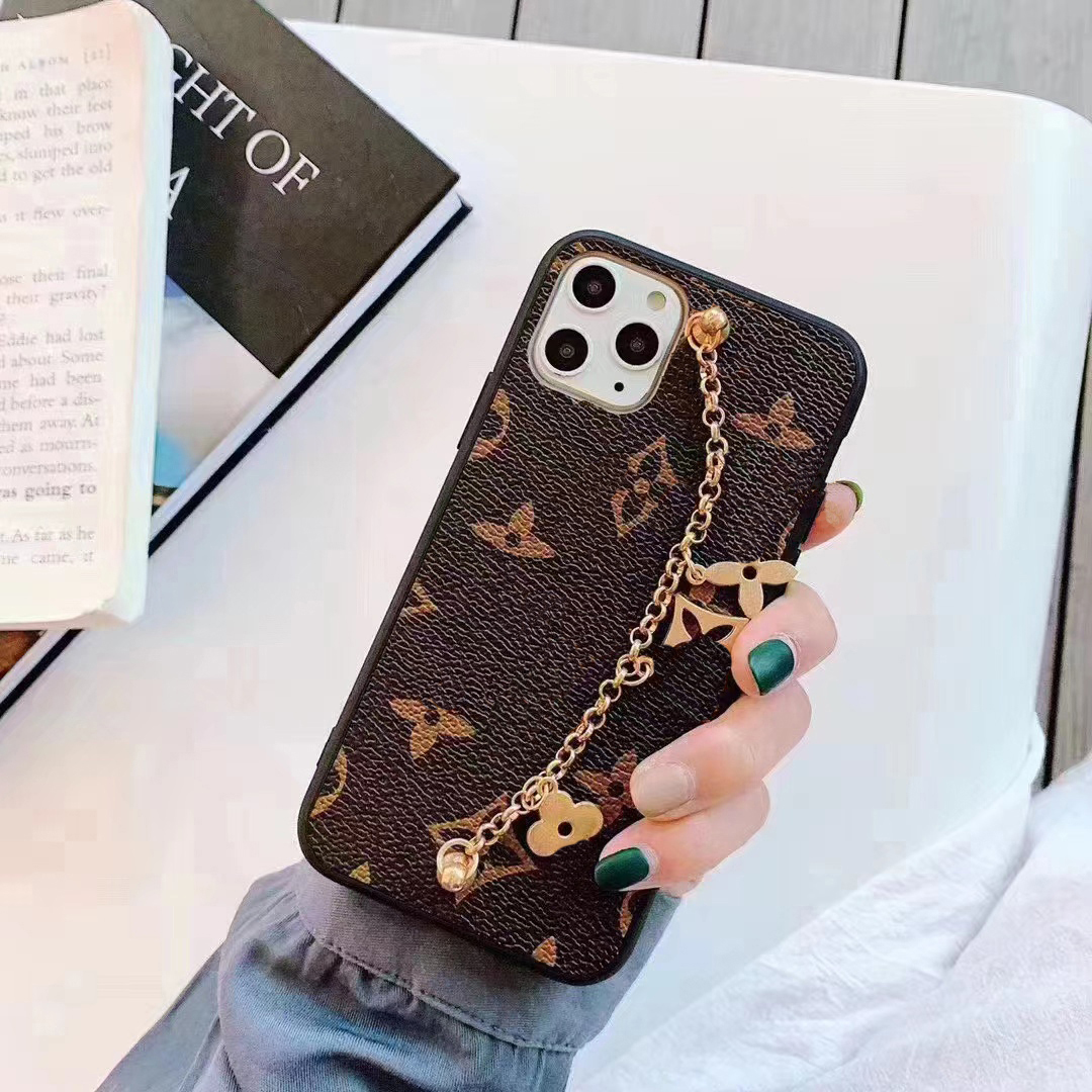 

Beautiful LU iPhone 14 13 pro max Cases Designer Leather Chain Phone Case 12 11 14promax 14pro 14plus 13pro 12pro 11pro X Xs 7 8 Luxury Purse Cover with Logo Box Packing FF, #1
