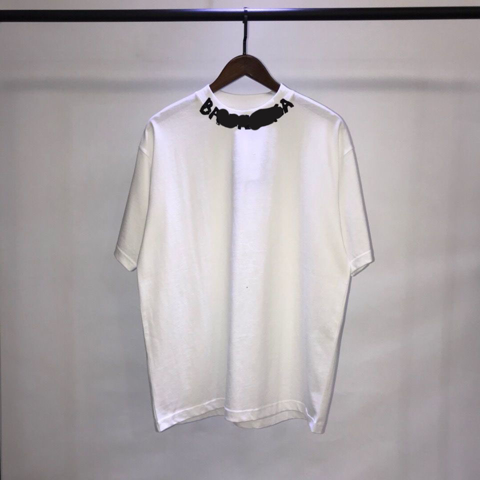 

Men's Shirts Tees Tshirt Summer fashion Mens Womens Designers T Shirts Long Sleeve Tops Luxurys Letter Cotton Tshirts Clothing Polos Short Sleeve Clothes pdd06, Black