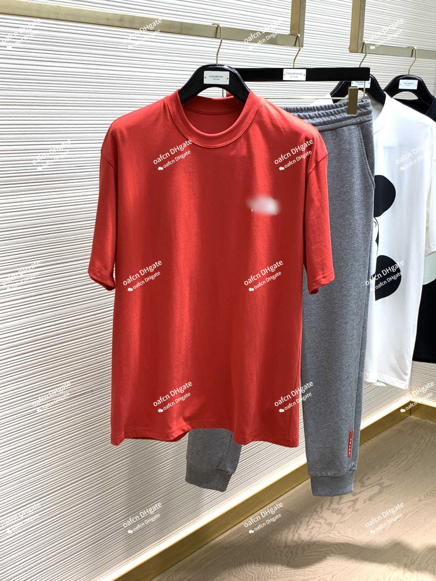 

23AW Spring Men's Designer High Quality T-Shirt Letter Print Round Neck Short Sleeve Black and White Fashion Men's Women's T-Shirt m-2xl