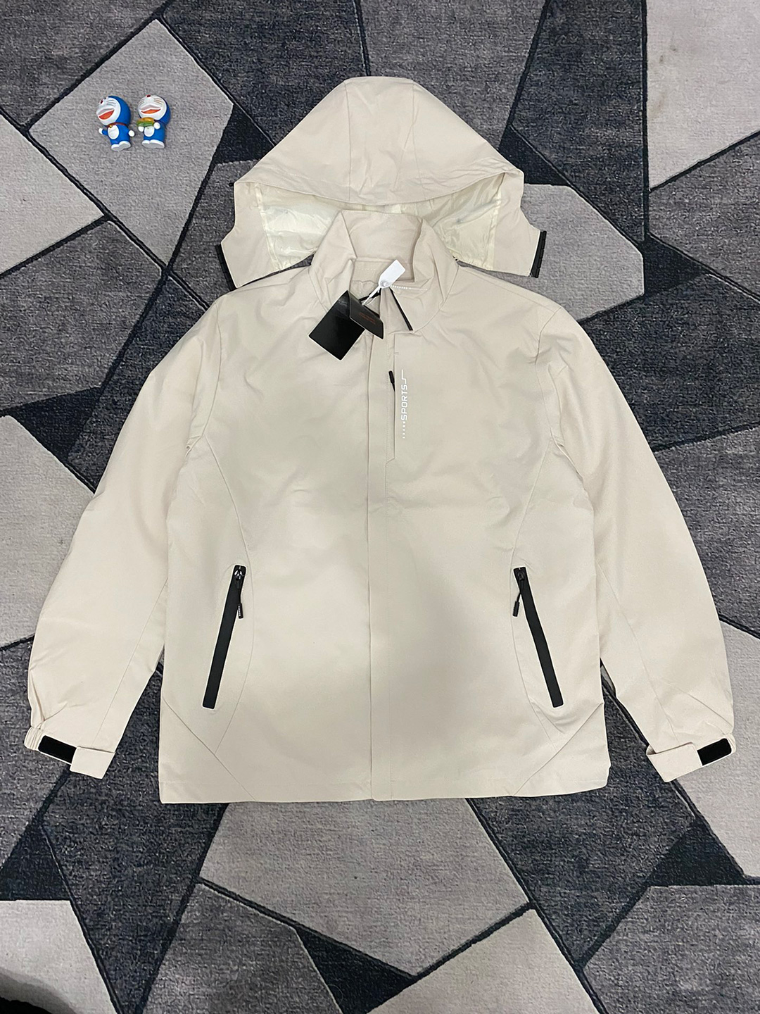 

Up Mens Designer Hoodie Full Zip waterproof Hoodies for Woman Black Camouflage Jacket Blue Hoody Hooded Sweatshirt Man Womens Warm Long Sleeve Tech BA01, 22