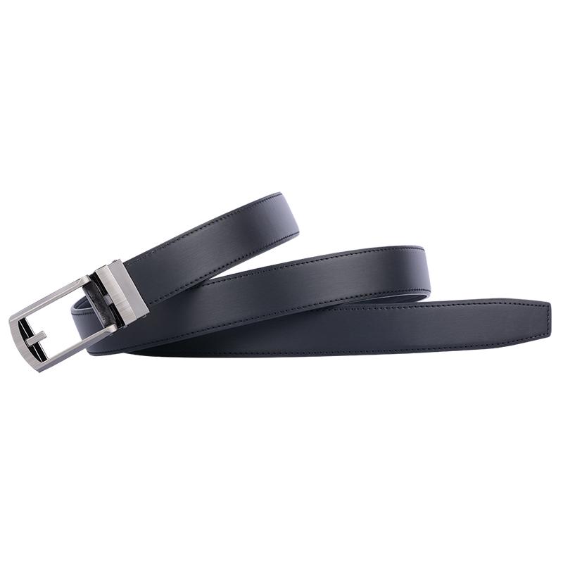 

Belts Black Men Metal Automatic Buckle Brand High Quality Leather For Famous Luxury Work Business StrapBelts