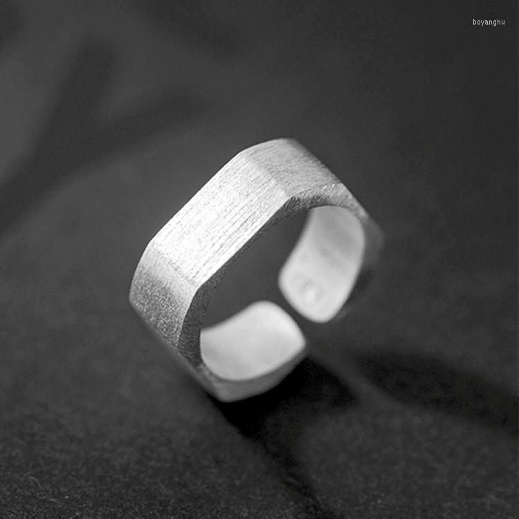 

Wedding Rings Boho Ethnic Square Finger For Women Female Vintage Knuckle Ring Trendy Party Jewelry