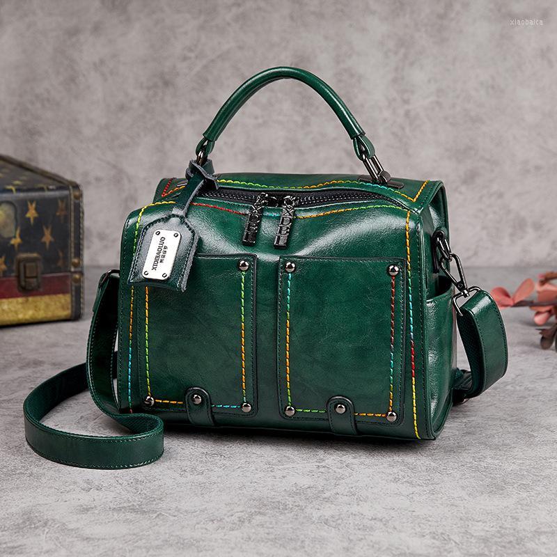 

Evening Bags YourSeason Fashion Ladies Boston PU Leather Handbags 2023 Versatile Portable Women Large Capacity Shoulder Crossbody Bag, Black