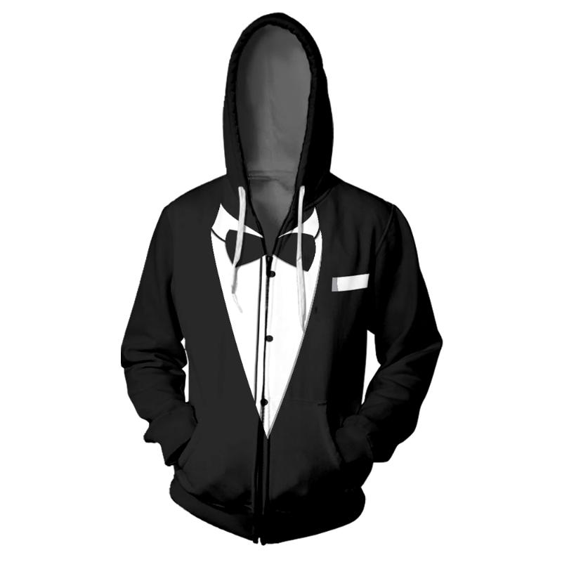 

Men's Hoodies & Sweatshirts Hip Hop Zipper Hoodie Sweatshirt Fashion Printing Cloting 3D Colorful Trucksuit Harajuku Uniform SweatshirtsMen', Q1705