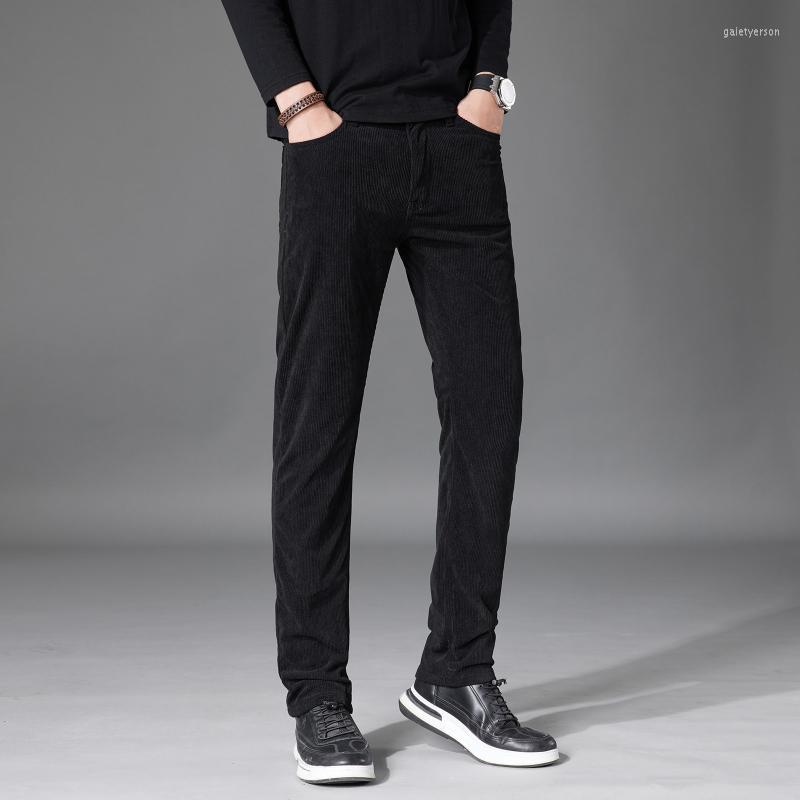 

Men's Pants Autumn Winter Trousers Solid Color High Waist Loose Breathable Straight Leg Casual Thin Quick Drying Sports 4Men's, Ny